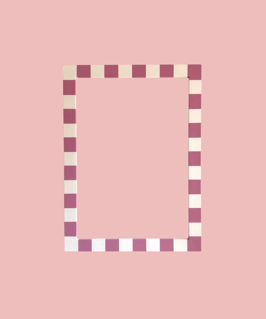 SAMPLE - Ballet Pink Skinny Stripes, A4 image 0