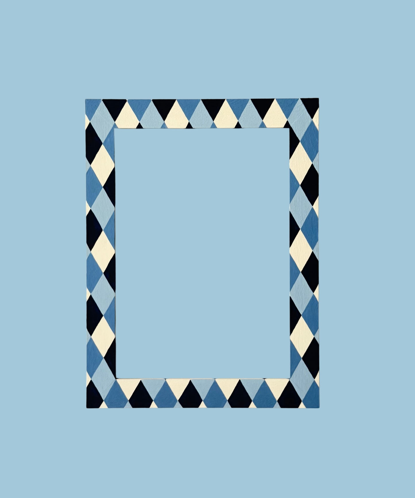 ONE OFF - Harlequin Blues, A4 image 0