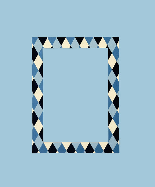 ONE OFF - Harlequin Blues, A4 image 0