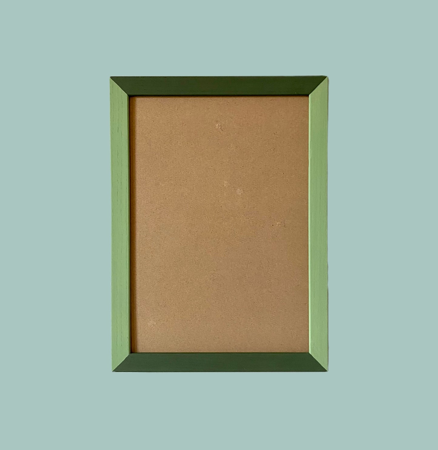 Painted Wood Picture Frame, Eat Your Greens image 0