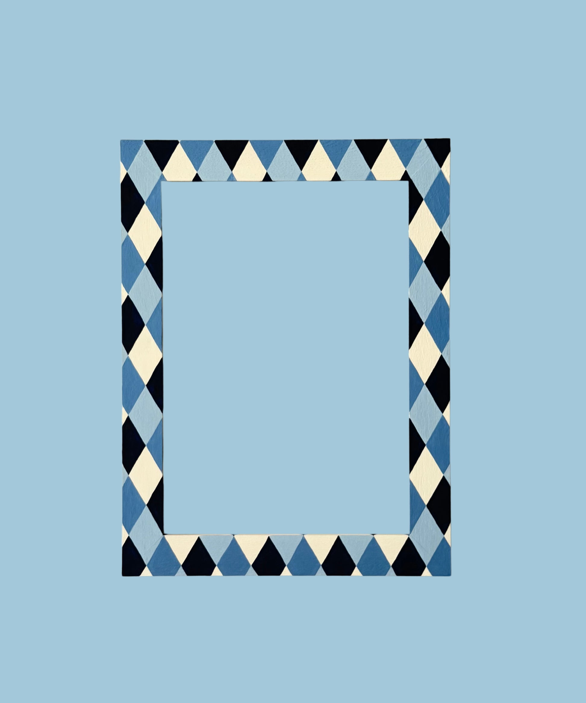 ONE OFF - Harlequin Blues, A4 image 0