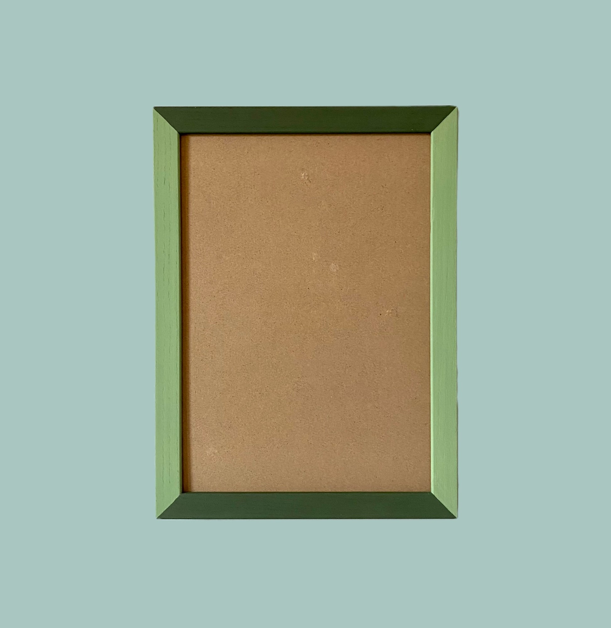Painted Wood Picture Frame, Eat Your Greens image 0