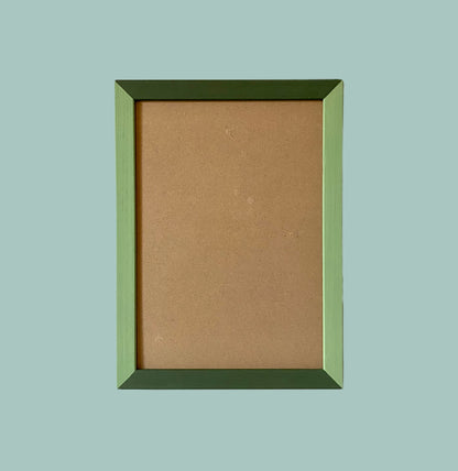 Painted Wood Picture Frame, Eat Your Greens image 0