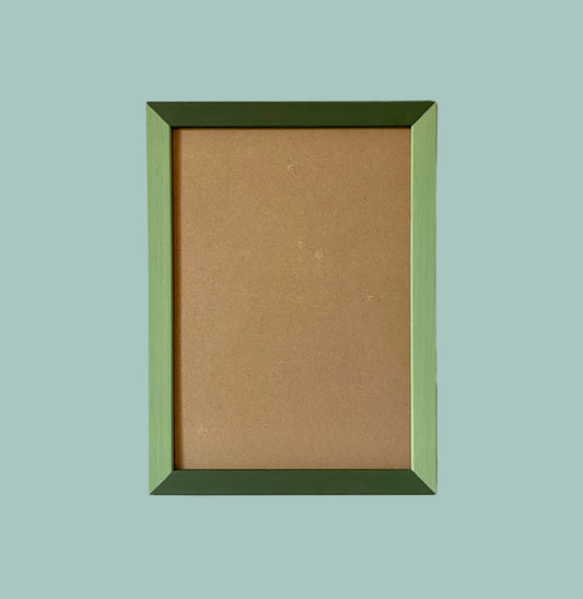Painted Wood Picture Frame, Eat Your Greens image 0