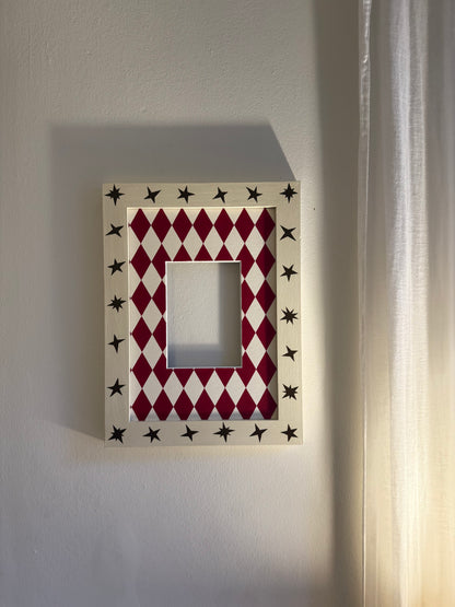 Brick Ivory Harlequin Mount