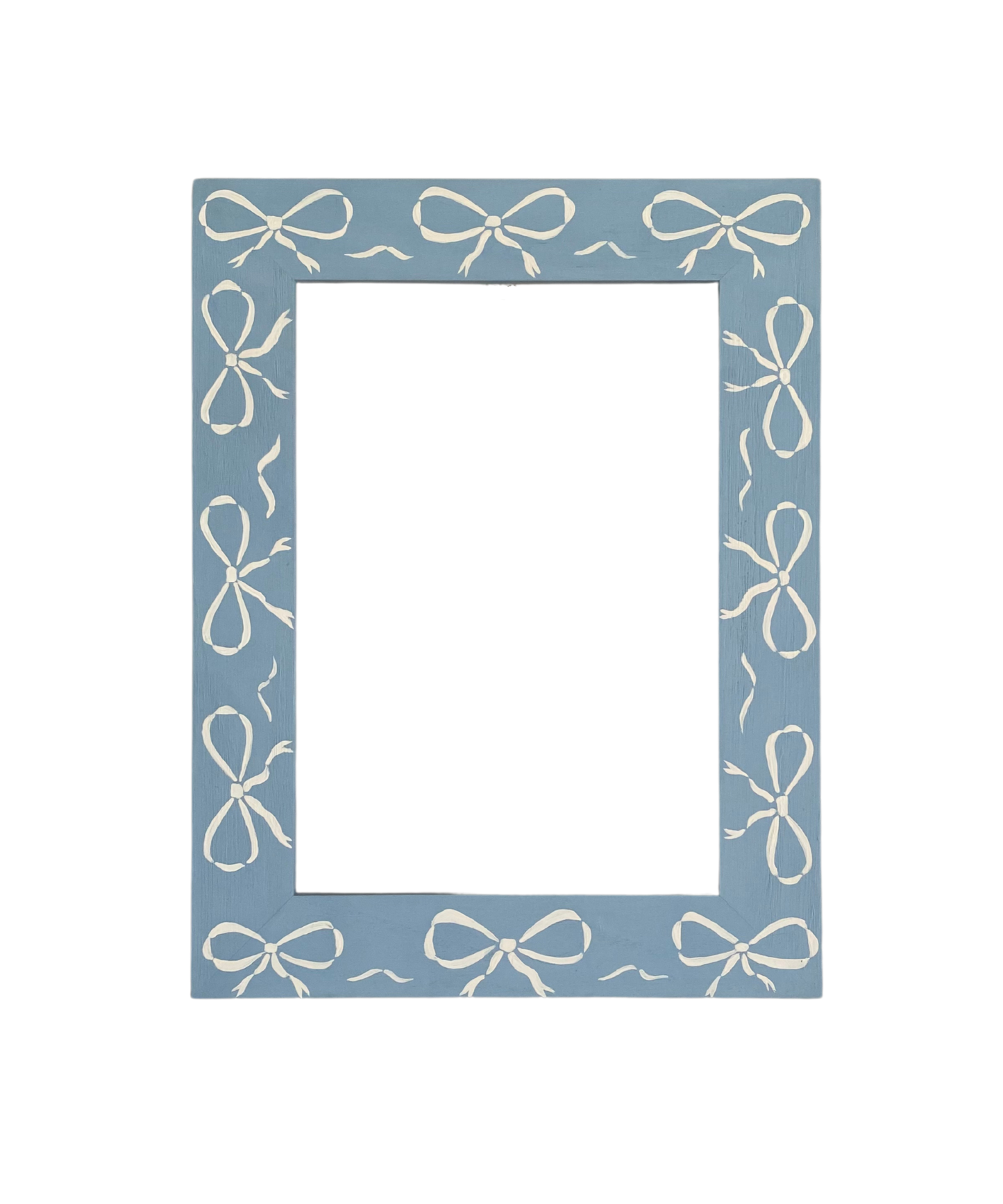 Picture Frame, Blue Bows