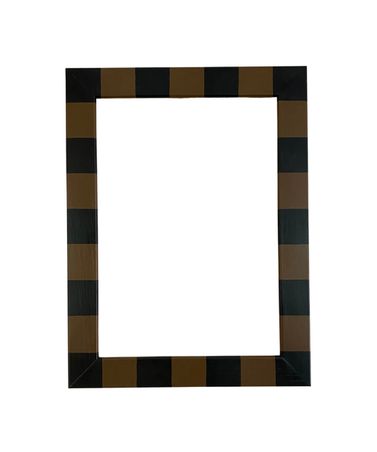 Picture Frame, Chocolate Stripe