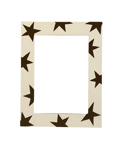 Picture Frame, Cream Shooting Stars