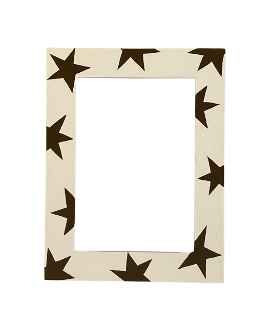 Picture Frame, Cream Shooting Stars