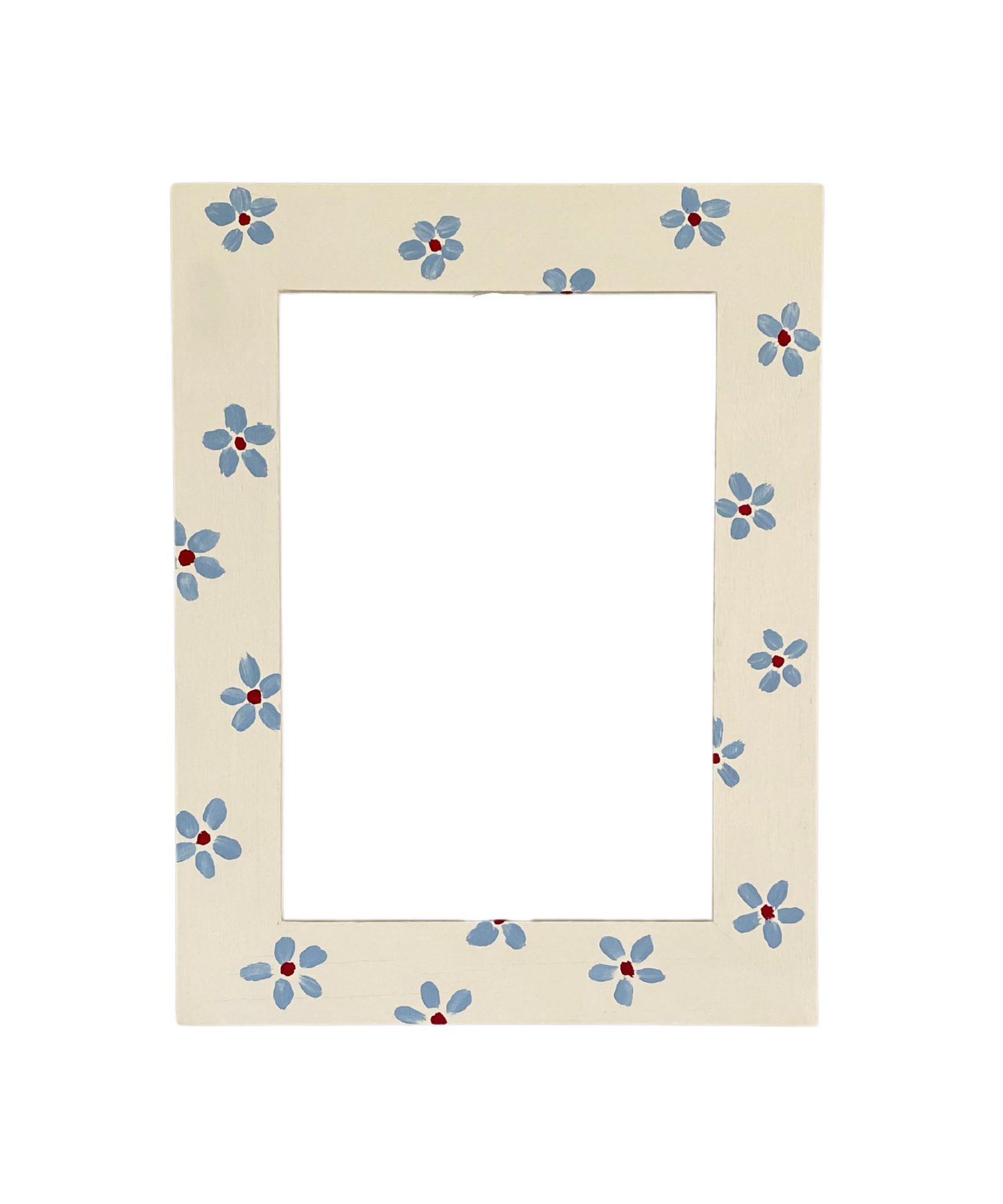 SAMPLE - Blue Daisies Frame, A5
