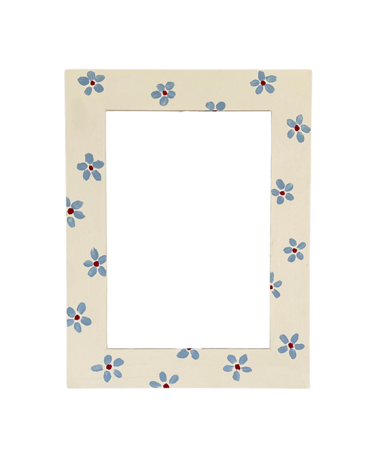 SAMPLE - Blue Daisies Frame, A5