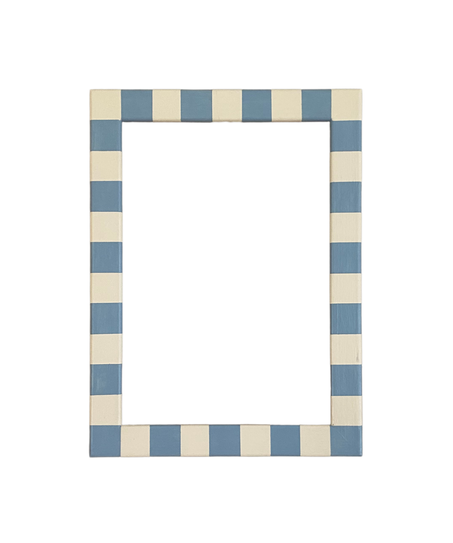 Picture Frame, Baby Blue Skinny Stripes