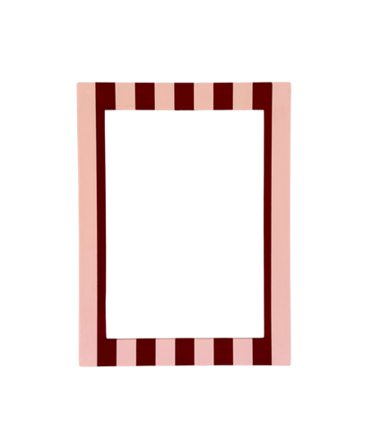 Picture Frame, Pink PJ Stripes