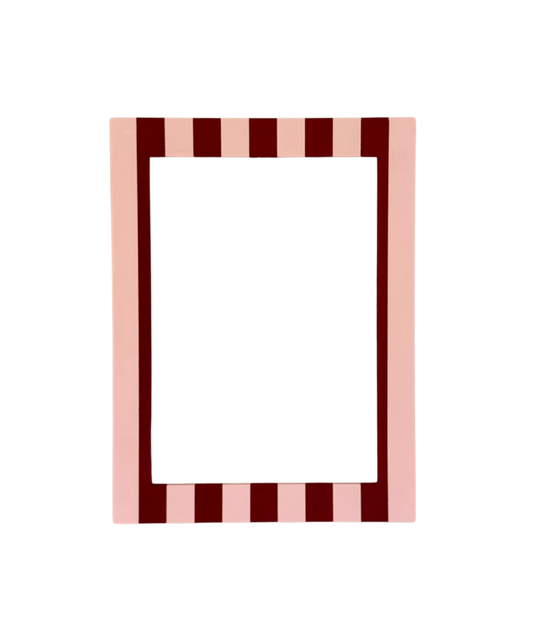 Picture Frame, Pink PJ Stripes