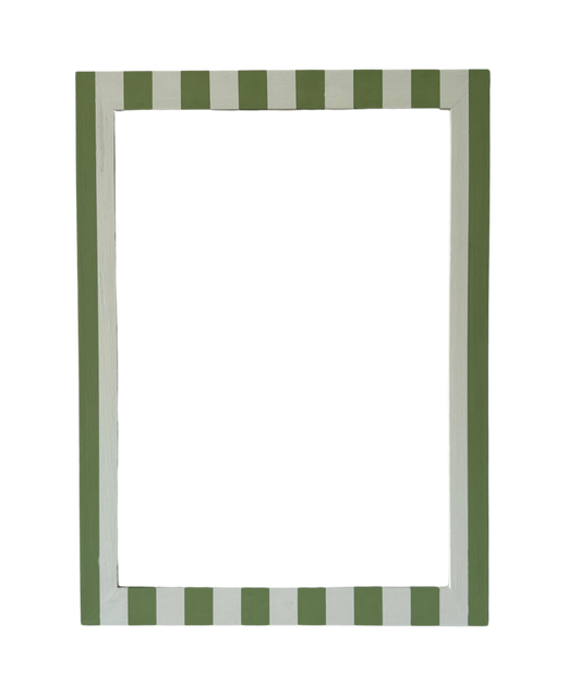 Apple & Powder Blue PJ Stripes