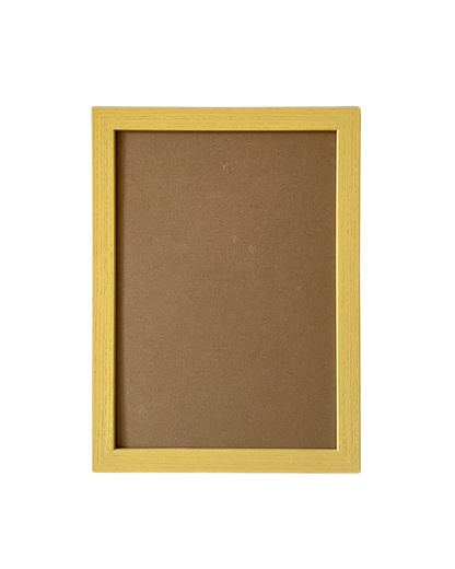 Picture Frame, Butter Yellow
