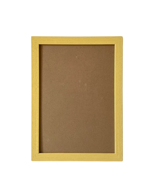 Picture Frame, Butter Yellow