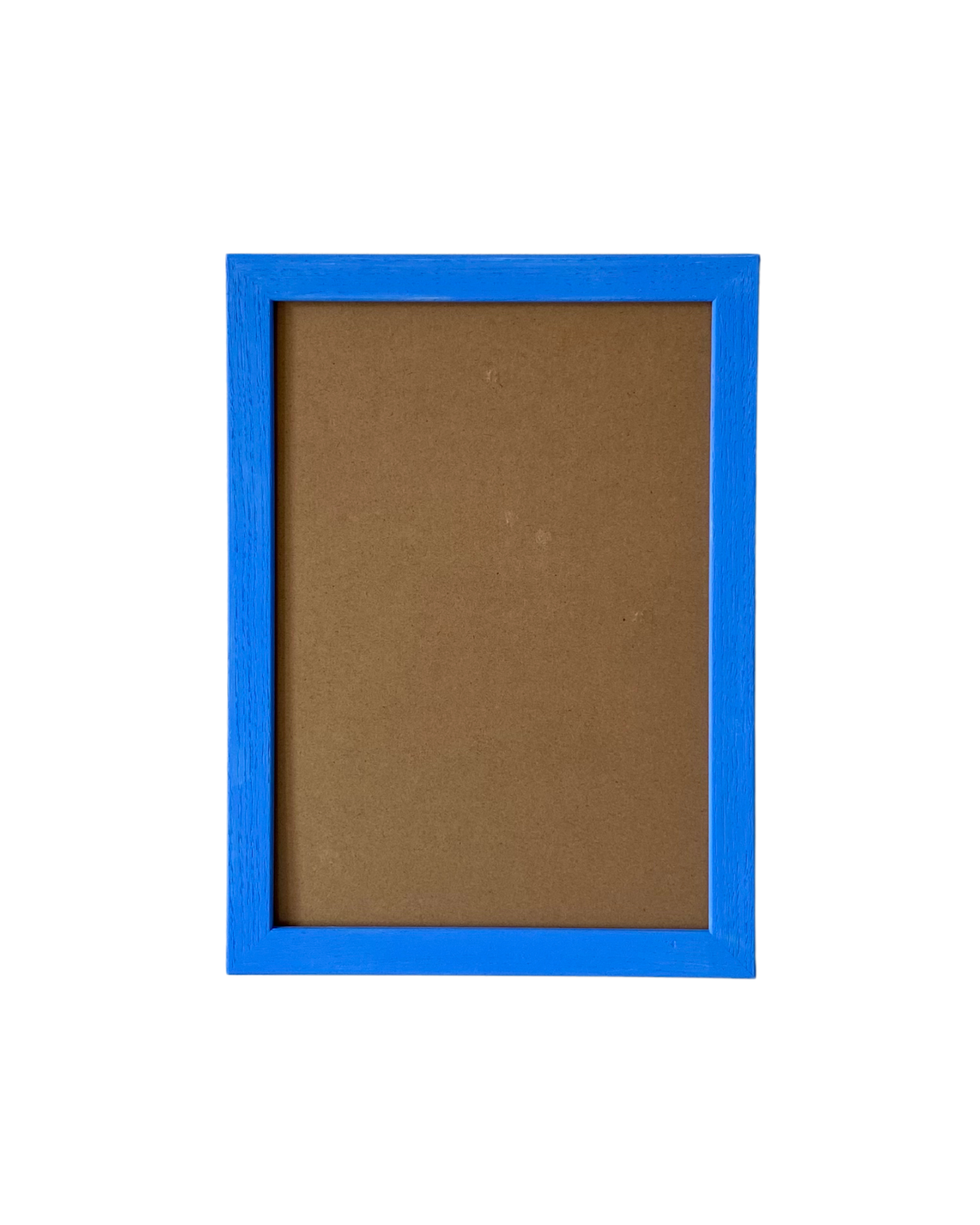 Painted Wood Picture Frame, Periwinkle
