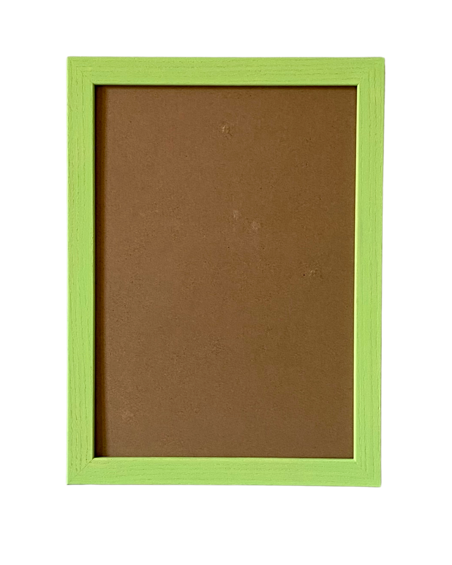 Painted Wood Picture Frame, Lime