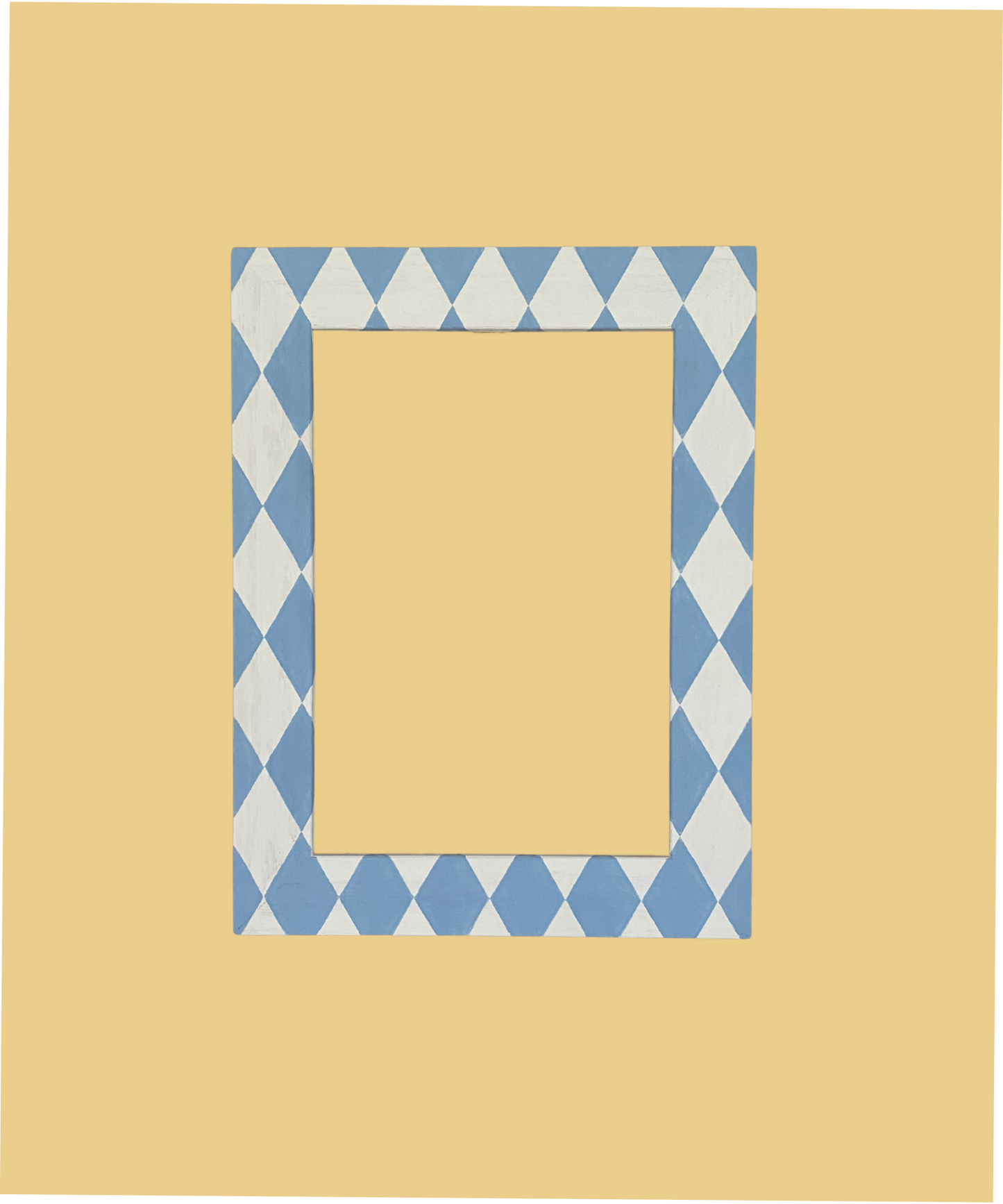 SAMPLE - Baby Blue Harlequin, A5 image 0