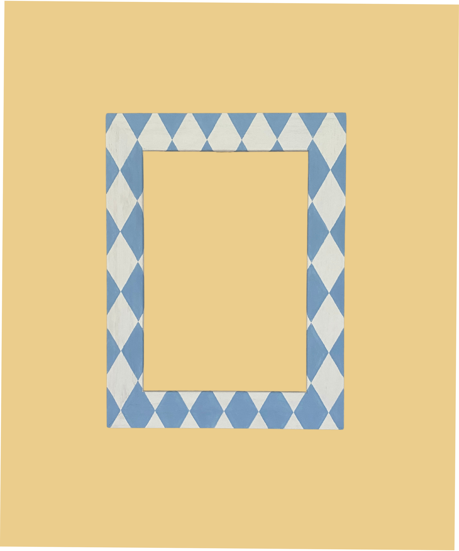 SAMPLE - Baby Blue Harlequin, A5 image 0