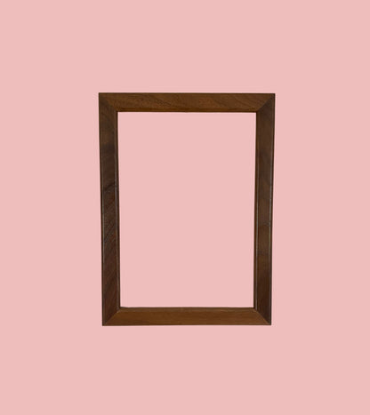 Gloss Walnut Picture Frame image 0